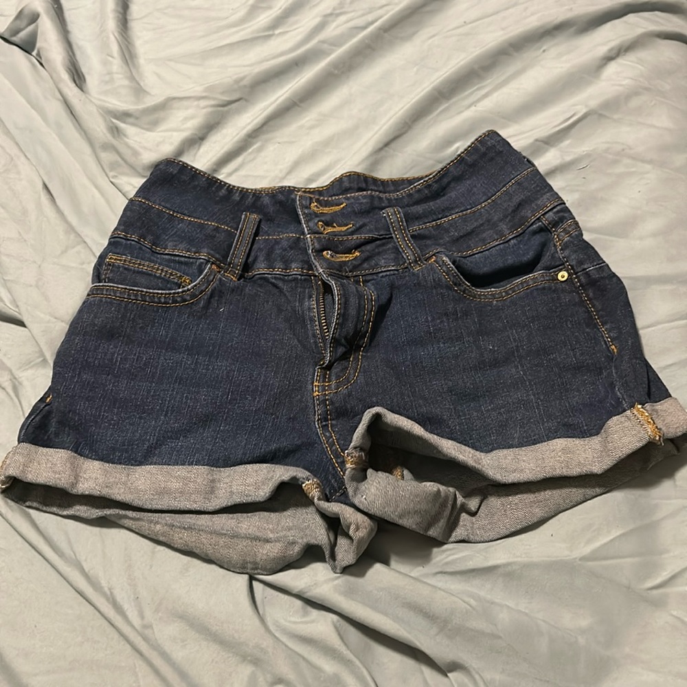 Blue shorts